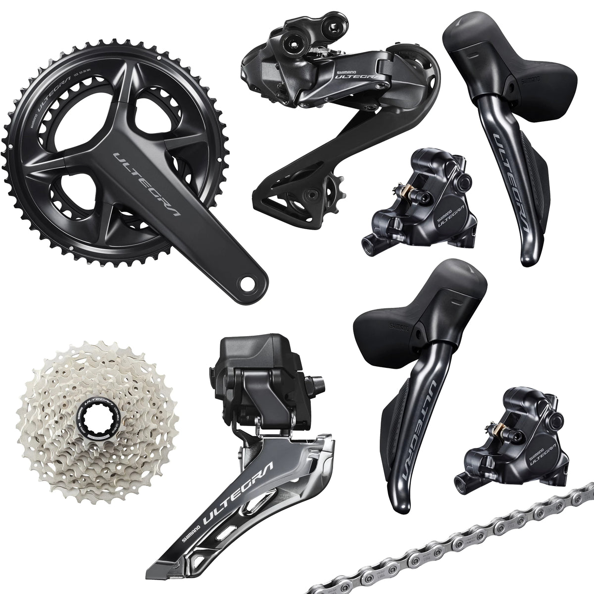 Shimano Ultegra 12 Speed 8170 Disc DI2 Groupset
