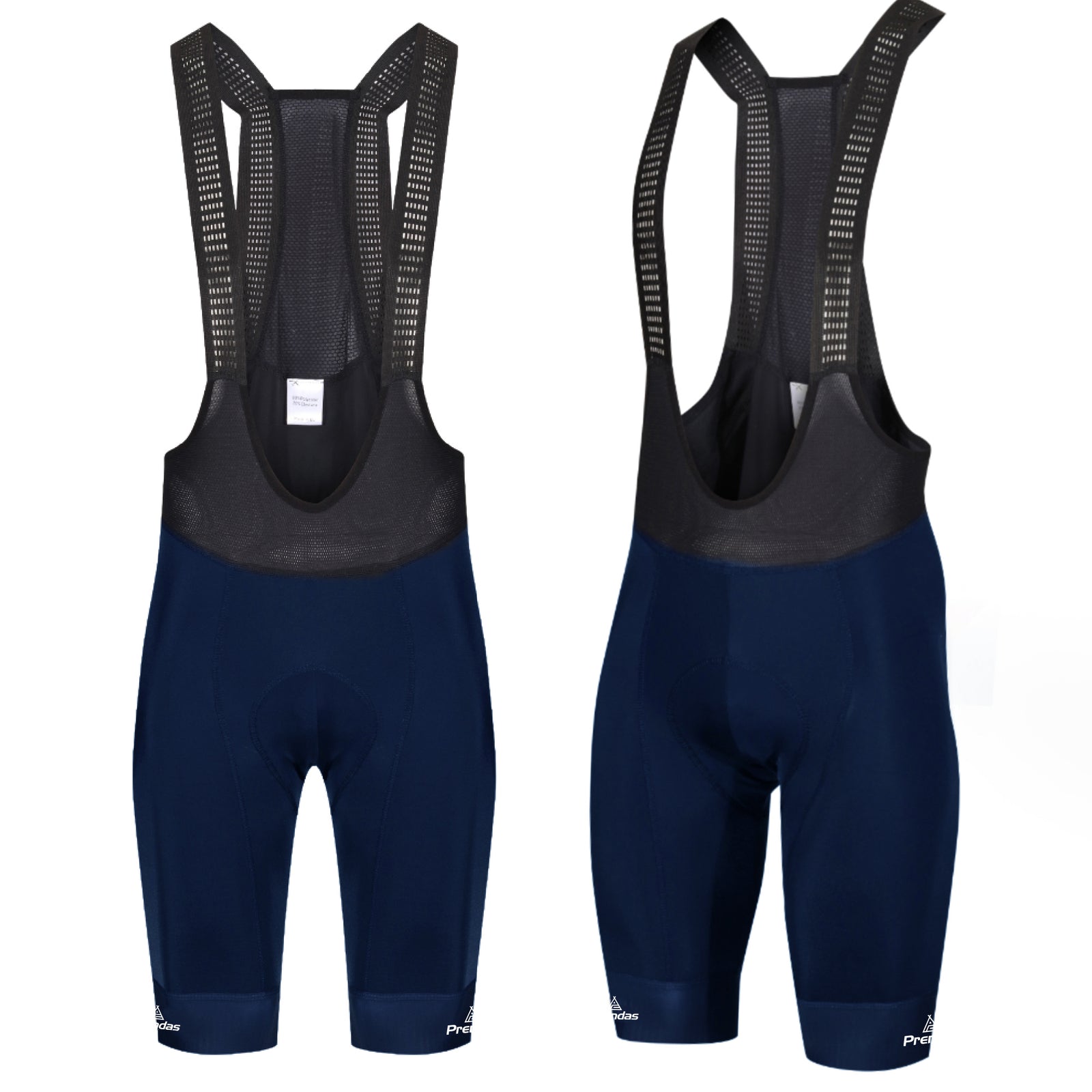 2025 Prendas Veloce Evo Navy Bib Shorts