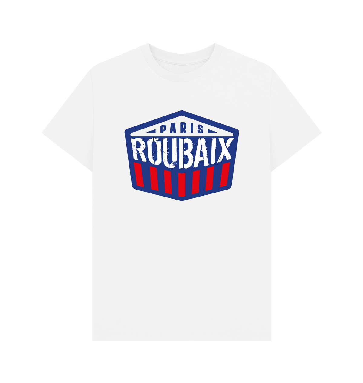 White Printed T-shirt Front