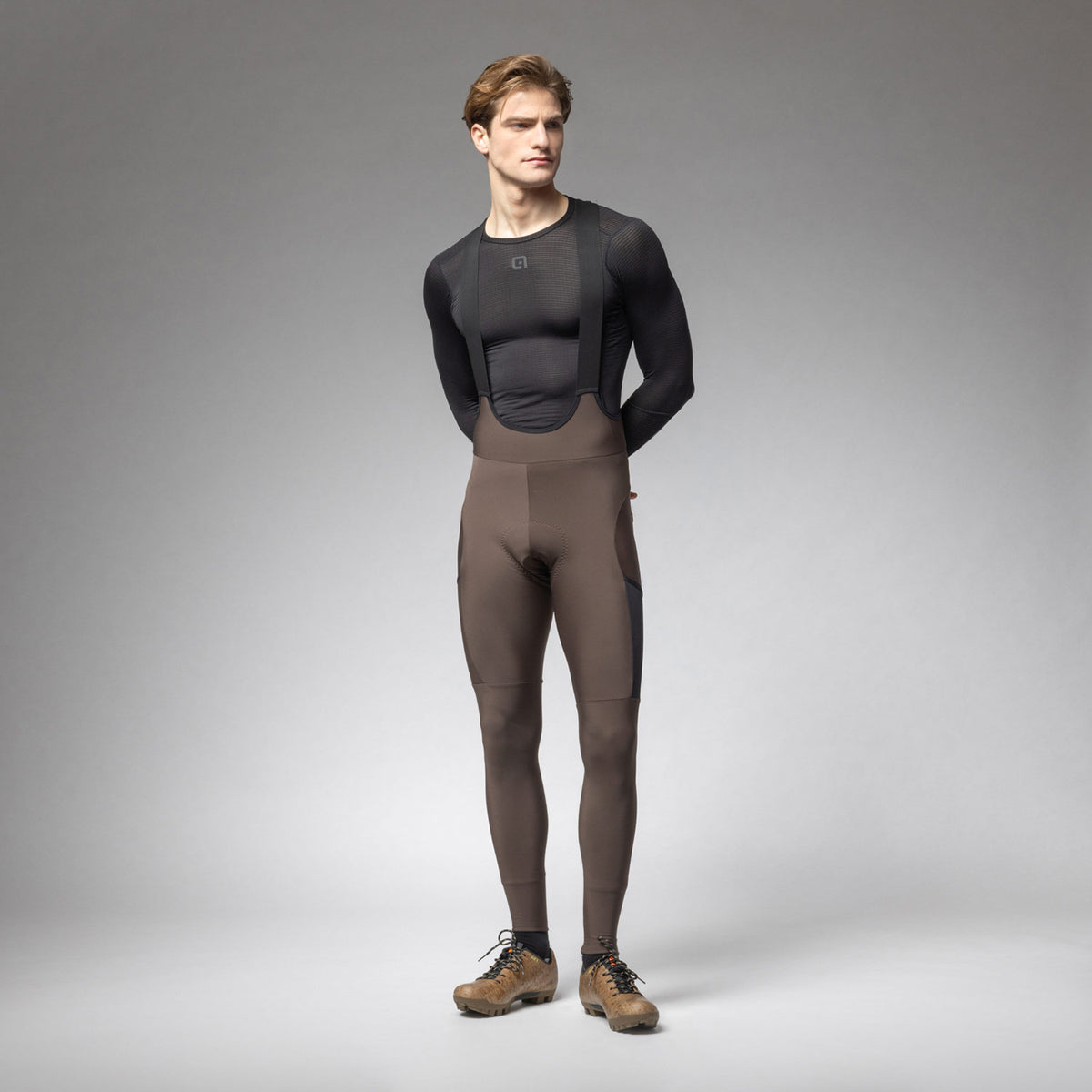 Alé Stones Cargo 2.0 Off Road Bibtights (Coffee & Black)