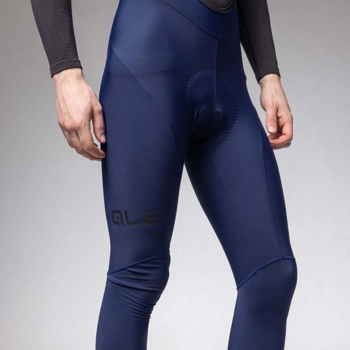 Alé Winter 2.0 Pragma Bibtights (Black and Navy)
