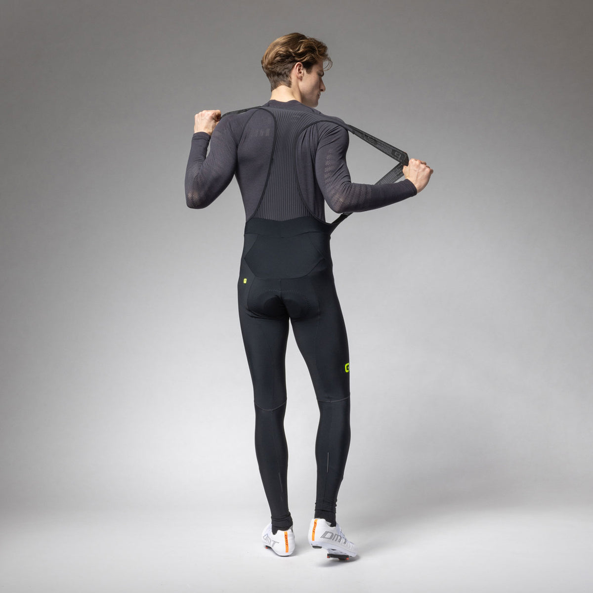 Alé Winter 2.0 Pragma Bibtights (Black and Navy)