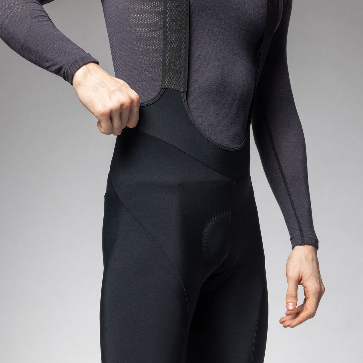 Alé Winter 2.0 Pragma Bibtights (Black and Navy)