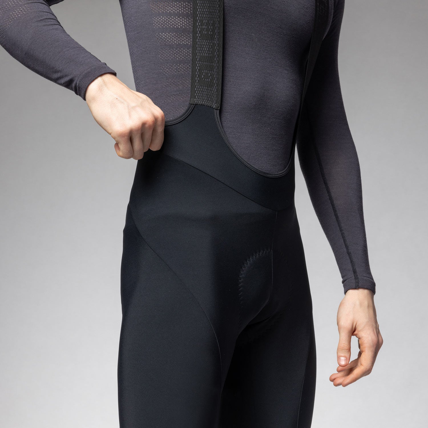 Alé Winter 2.0 Pragma Bibtights (Black and Navy)