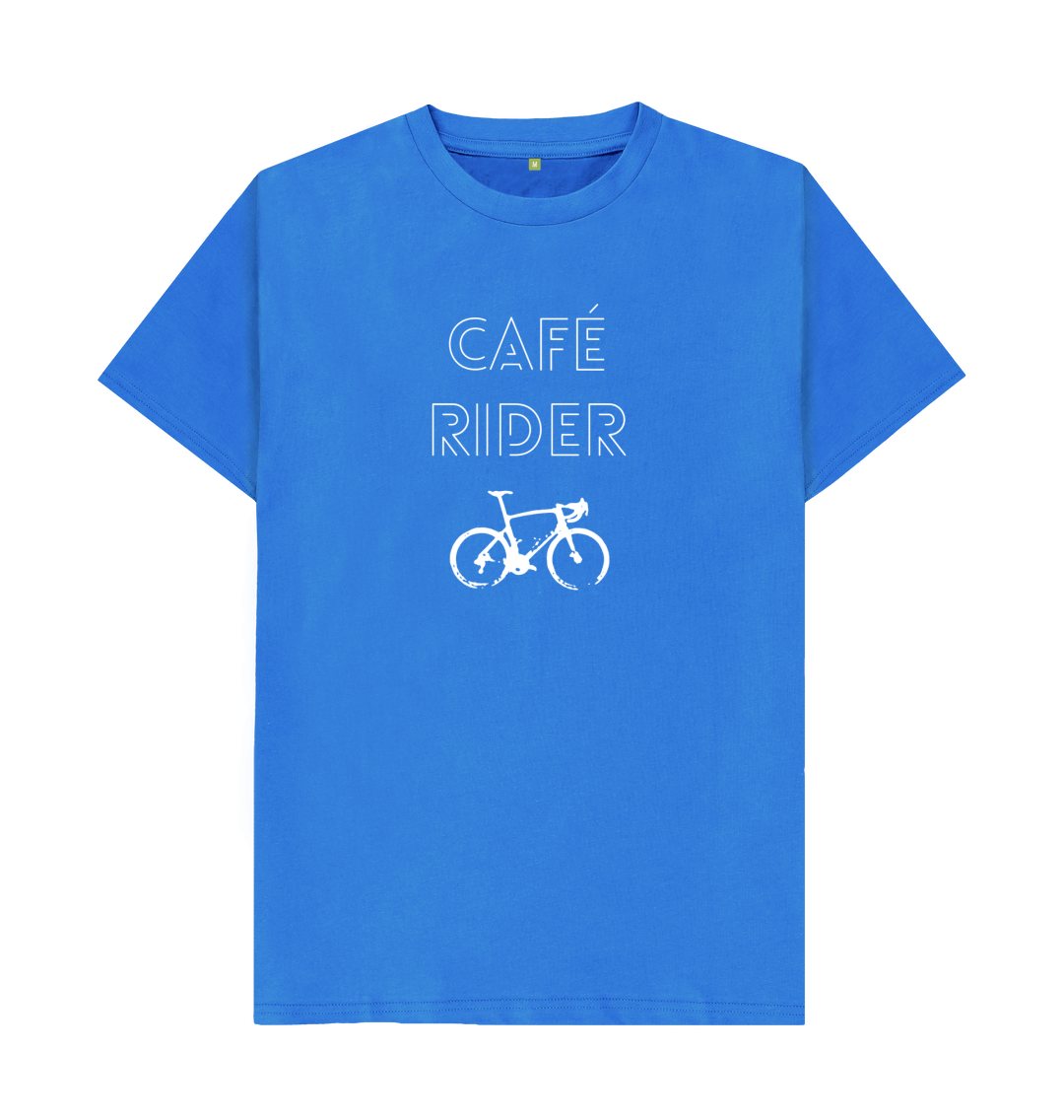 Bright Blue Cafe Rider