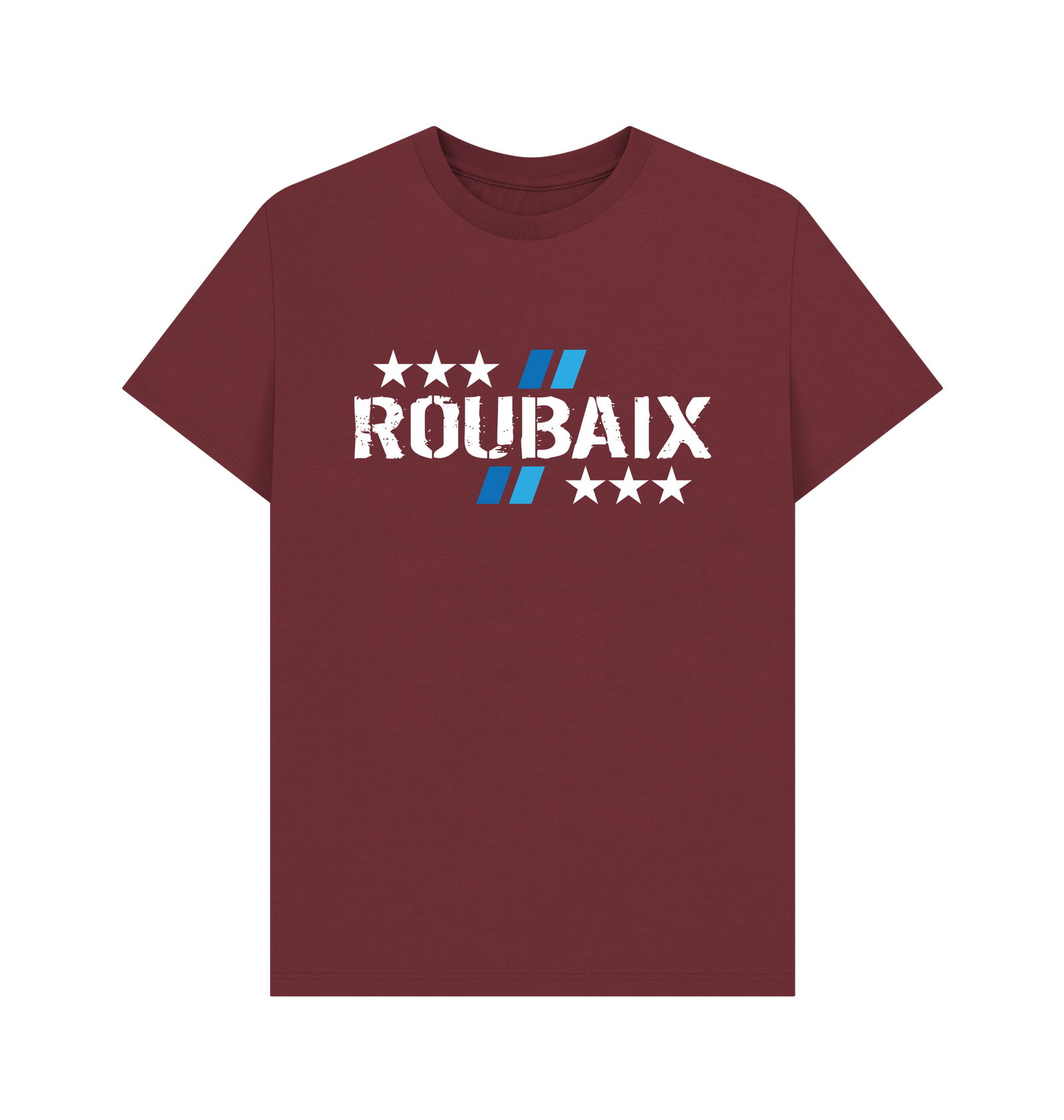Red Wine Printed T-shirt Front