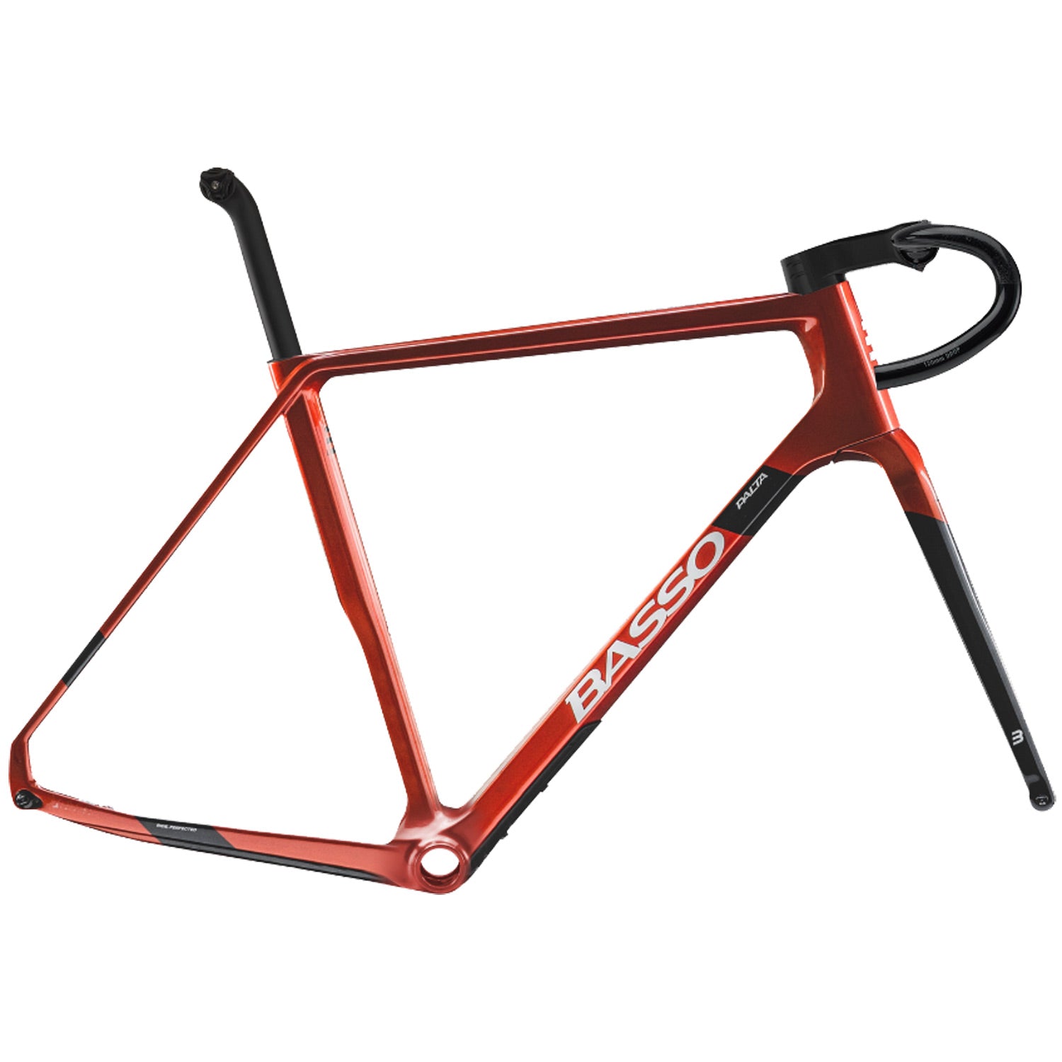 Basso Palta Frameset Candy Red