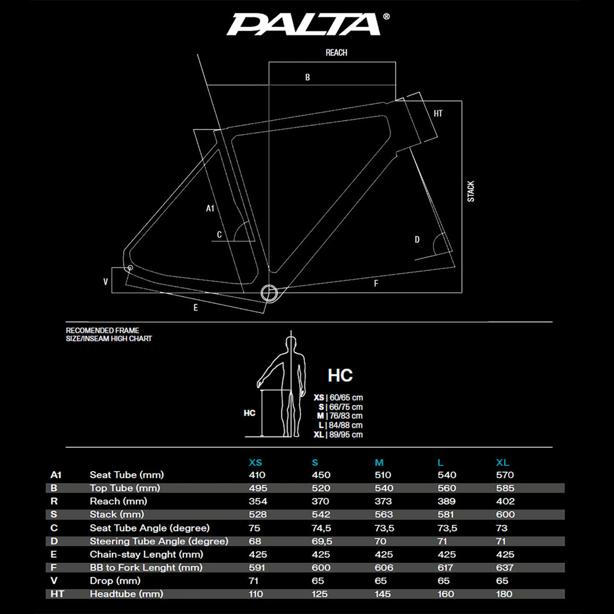 Basso Palta Frameset Off White