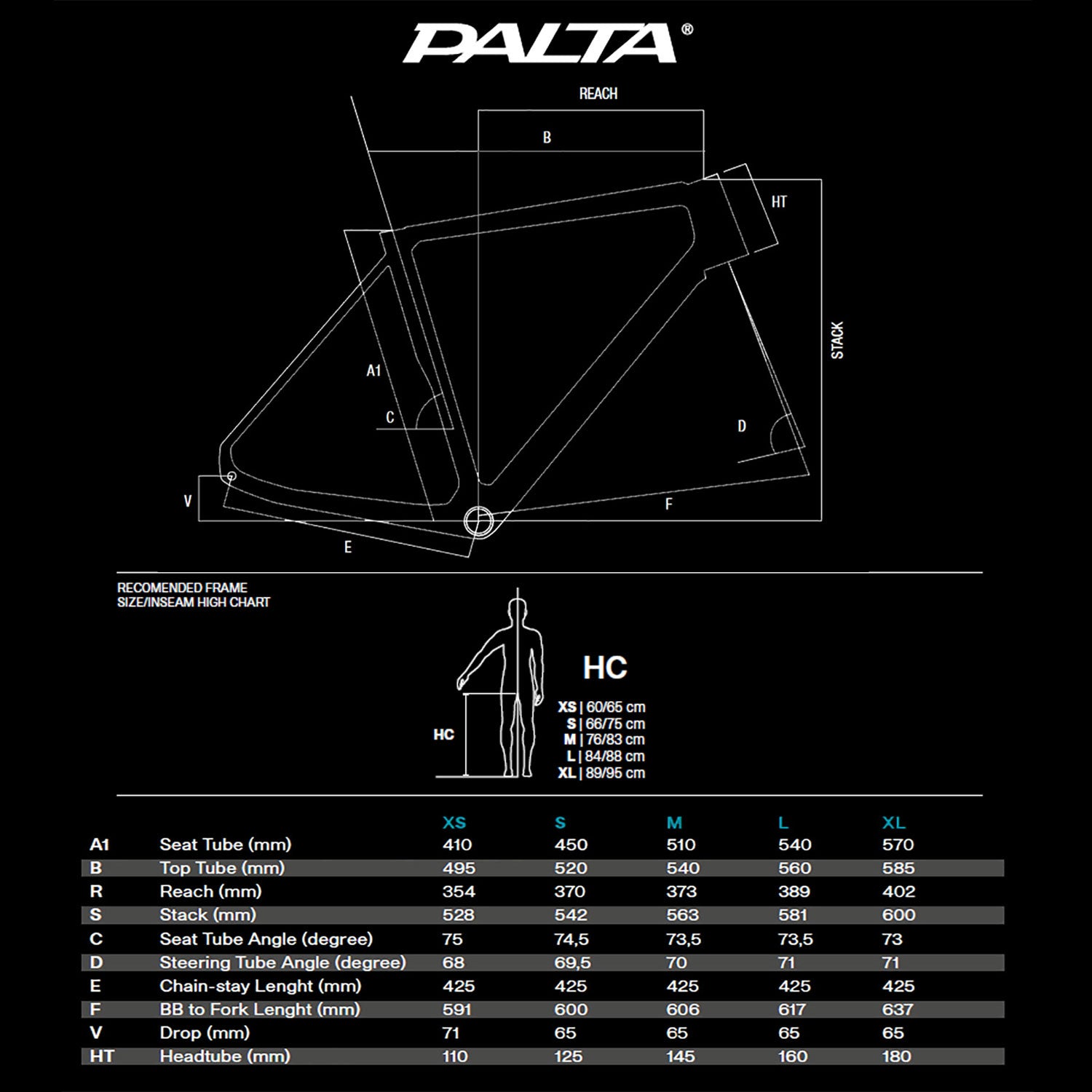 Basso Palta Frameset Off White