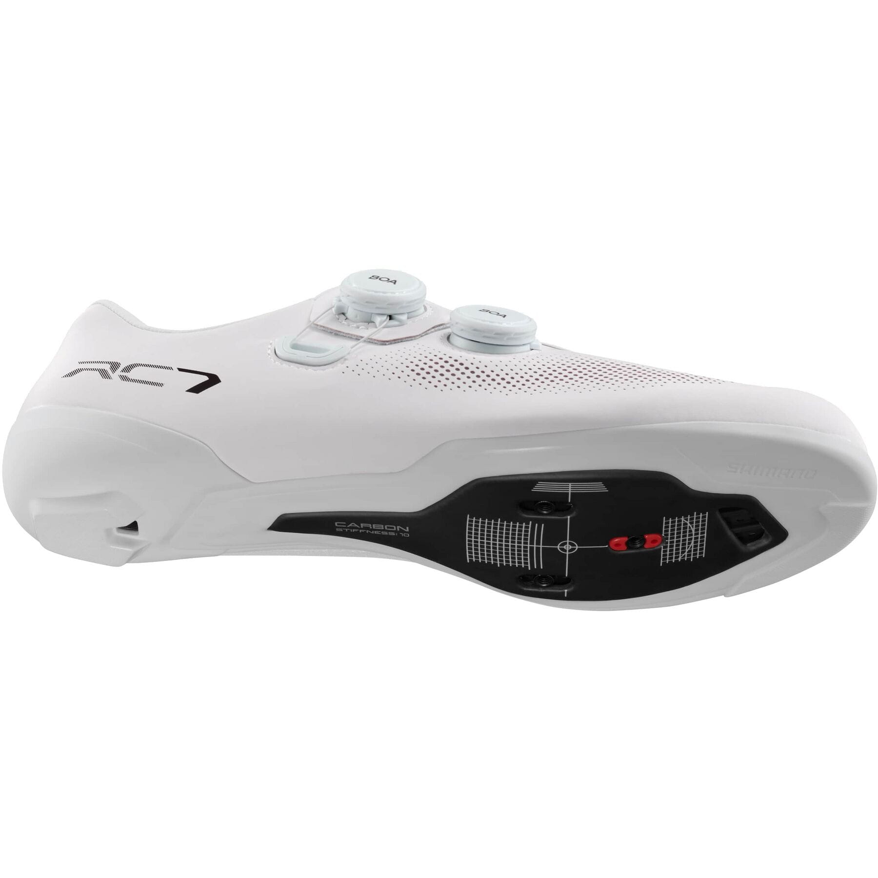 Shimano White RC7 (RC703) Shoes - Prendas Ciclismo