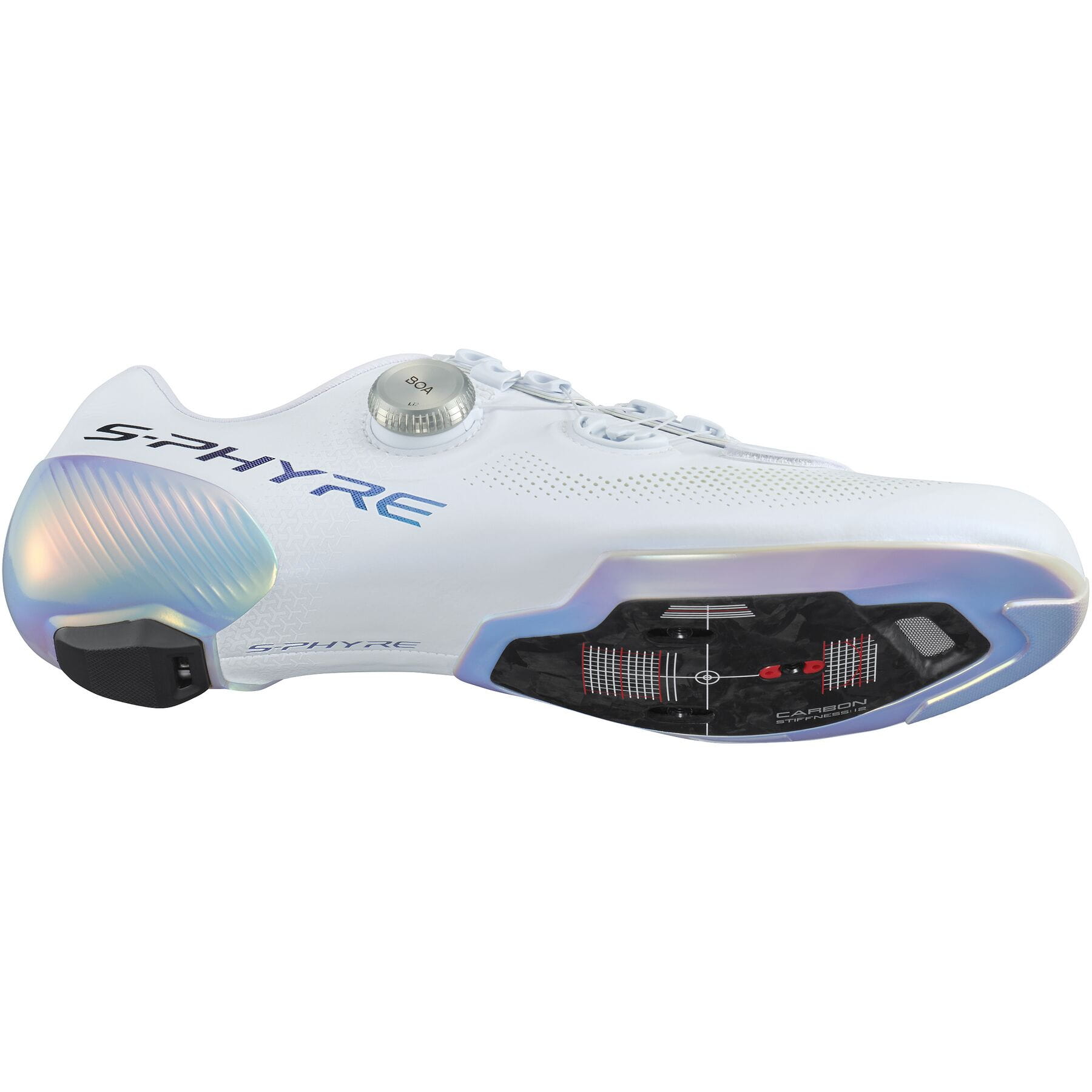 Shimano White S-PHYRE RC9 PWR (RC903P) Shoes - Prendas Ciclismo