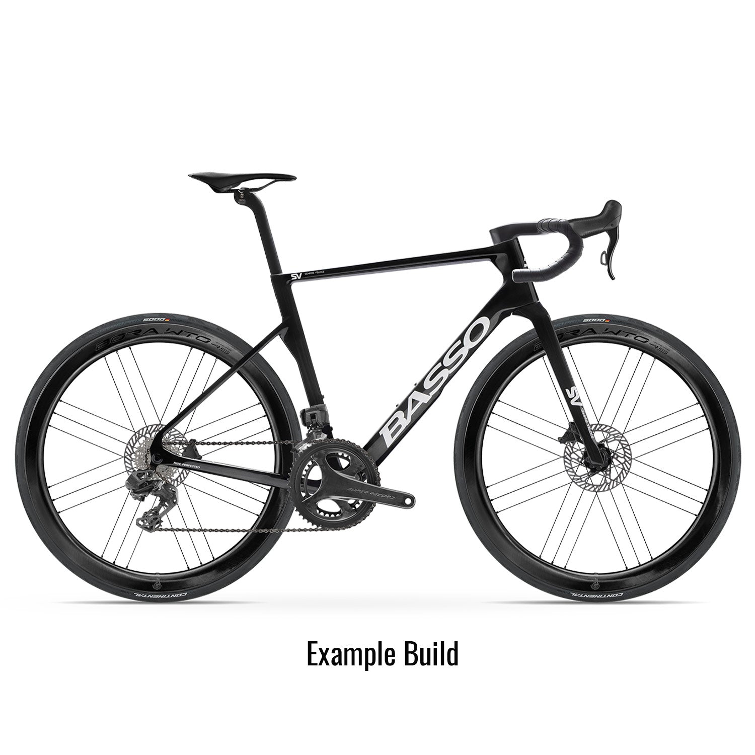 Basso SV Super Record 13x Wireless Black Bike