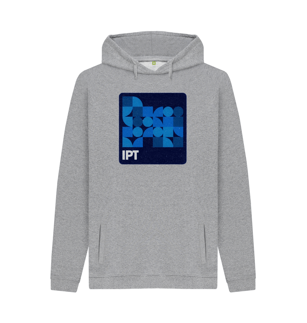 Light Heather Printed Hoody Front