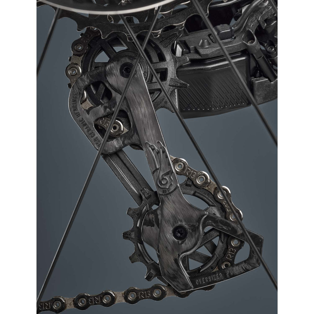 Campagnolo Super Record Wireless 13x Rear Derailleur With UDH Adapter