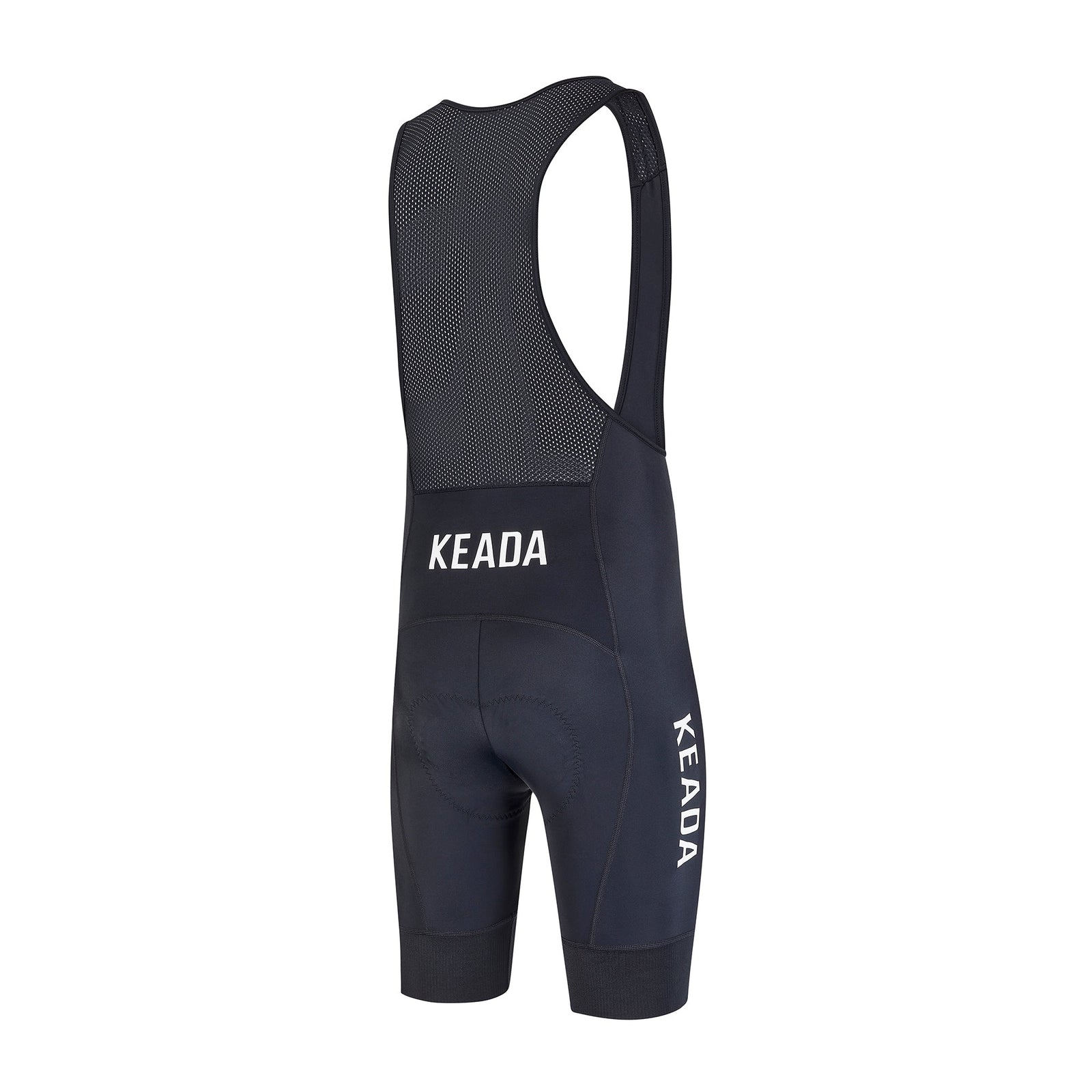 Keada Men's Essential Bib Shorts - Black