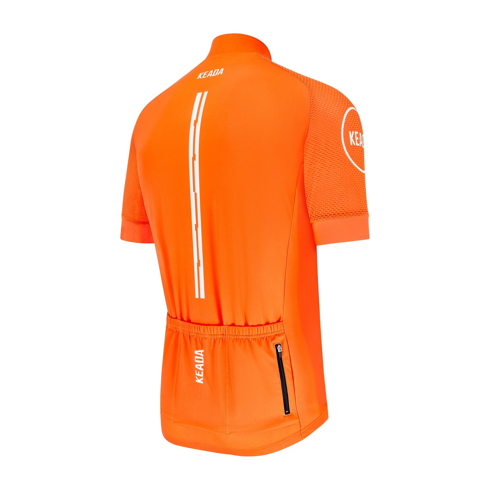 Keada Women's Essential Short Sleeved Cycling Jersey - Orange