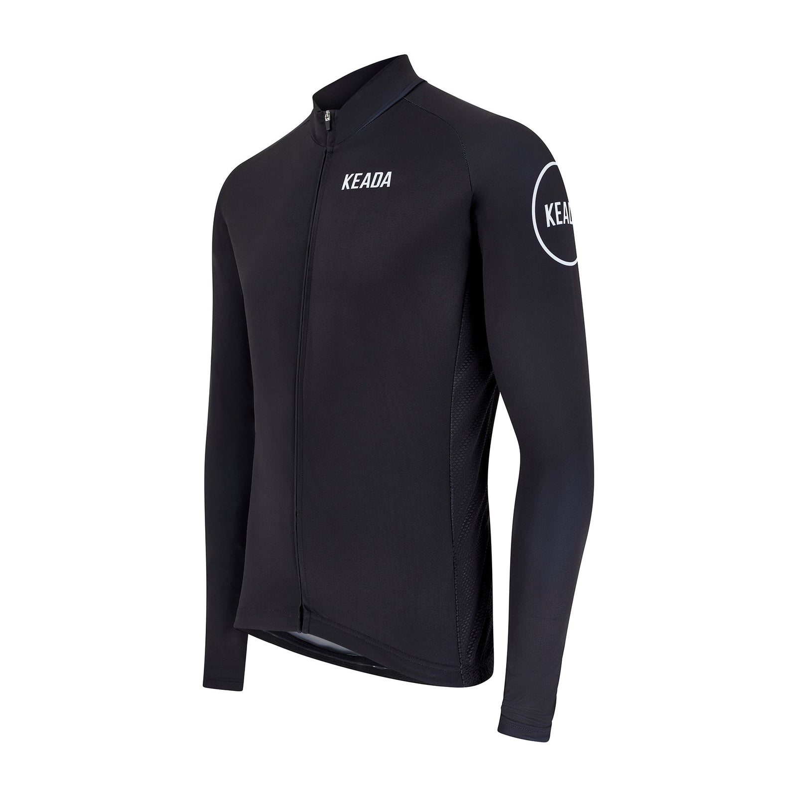 Keada Women's Essential Long Sleeved Cycling Jersey - Black