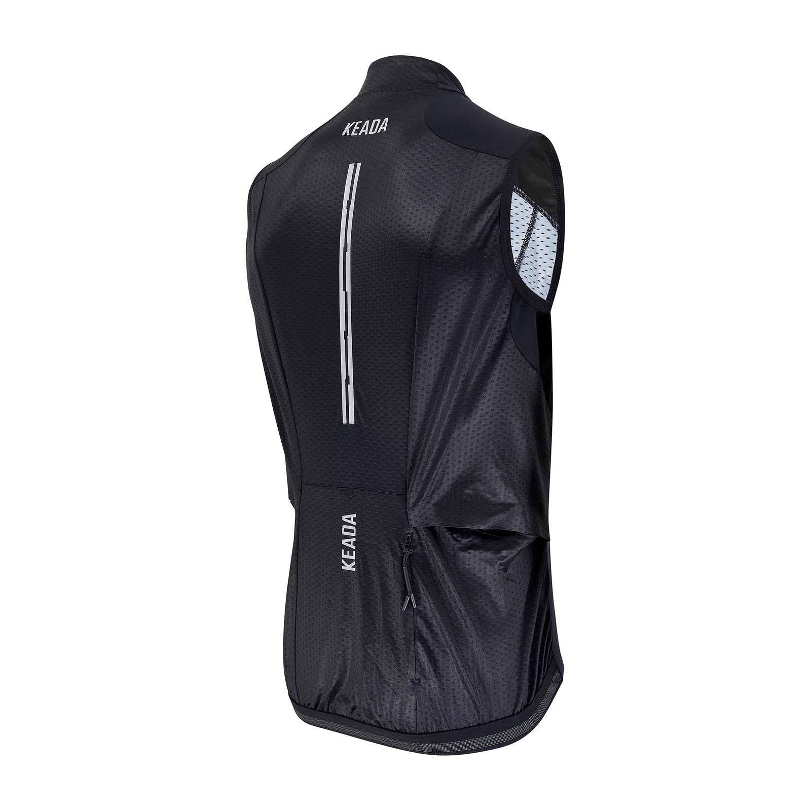 Keada Women's Essential Cycling Gilet - Black