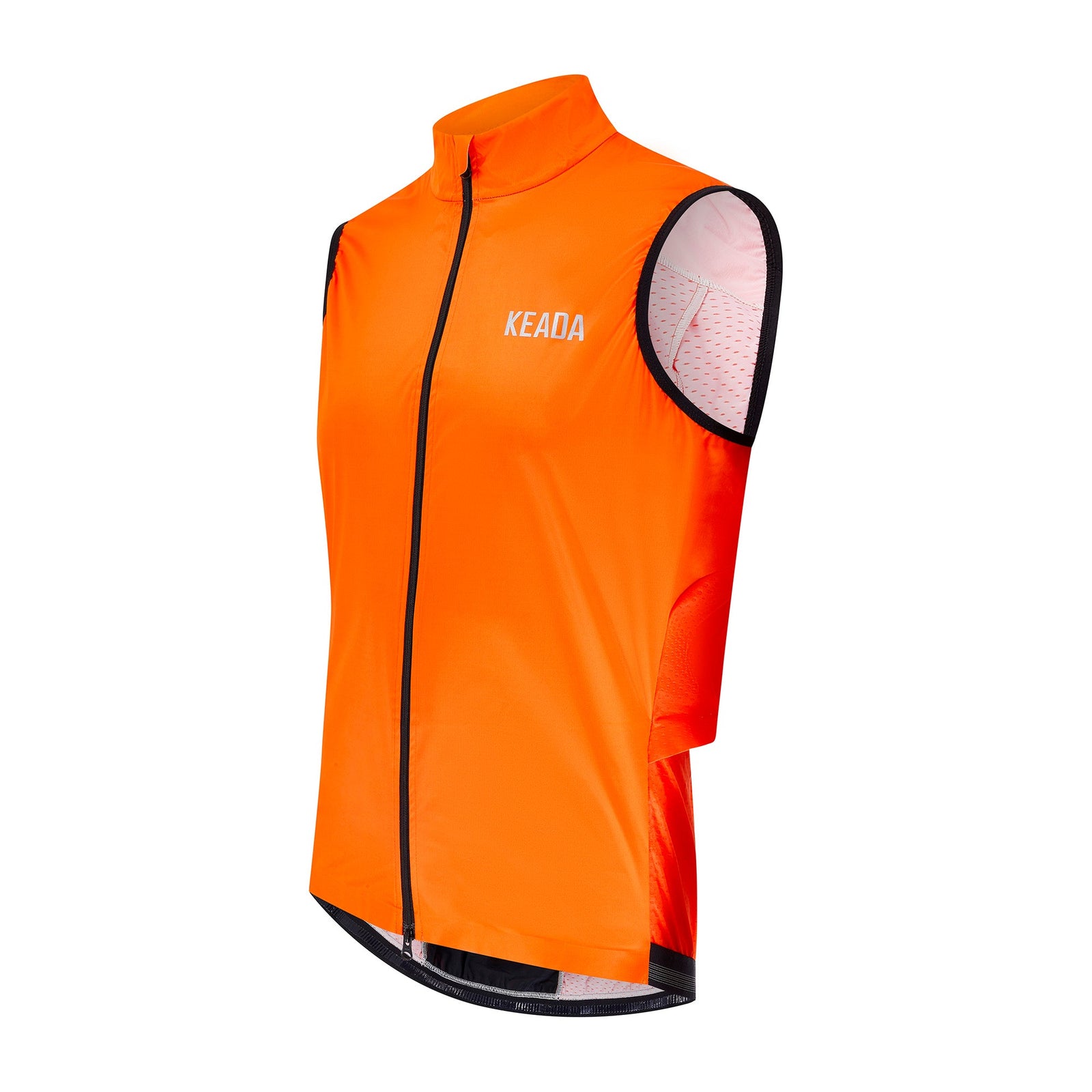 Keada Women's Essential Cycling Gilet - Orange