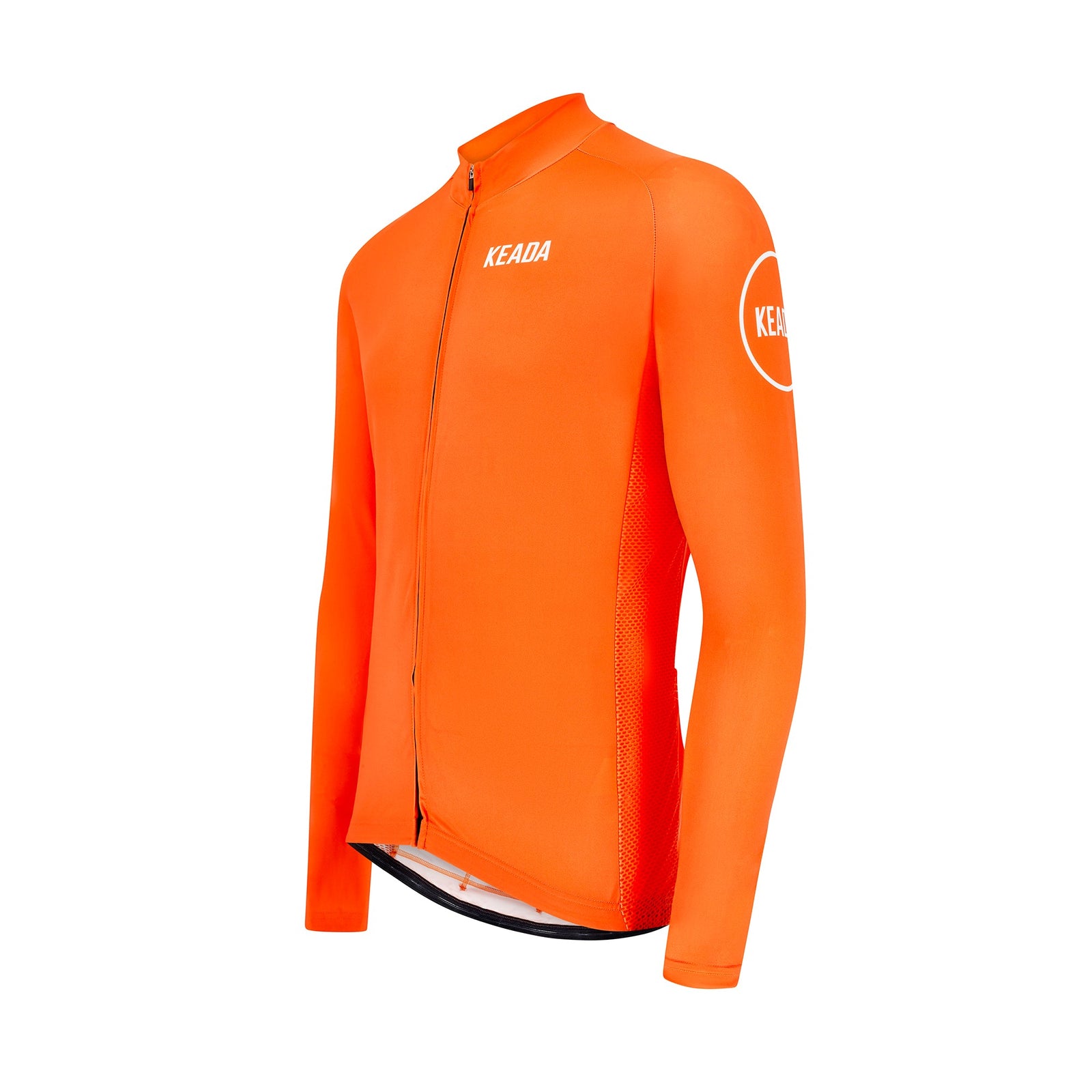Keada Women's Essential Long Sleeved Cycling Jersey - Orange