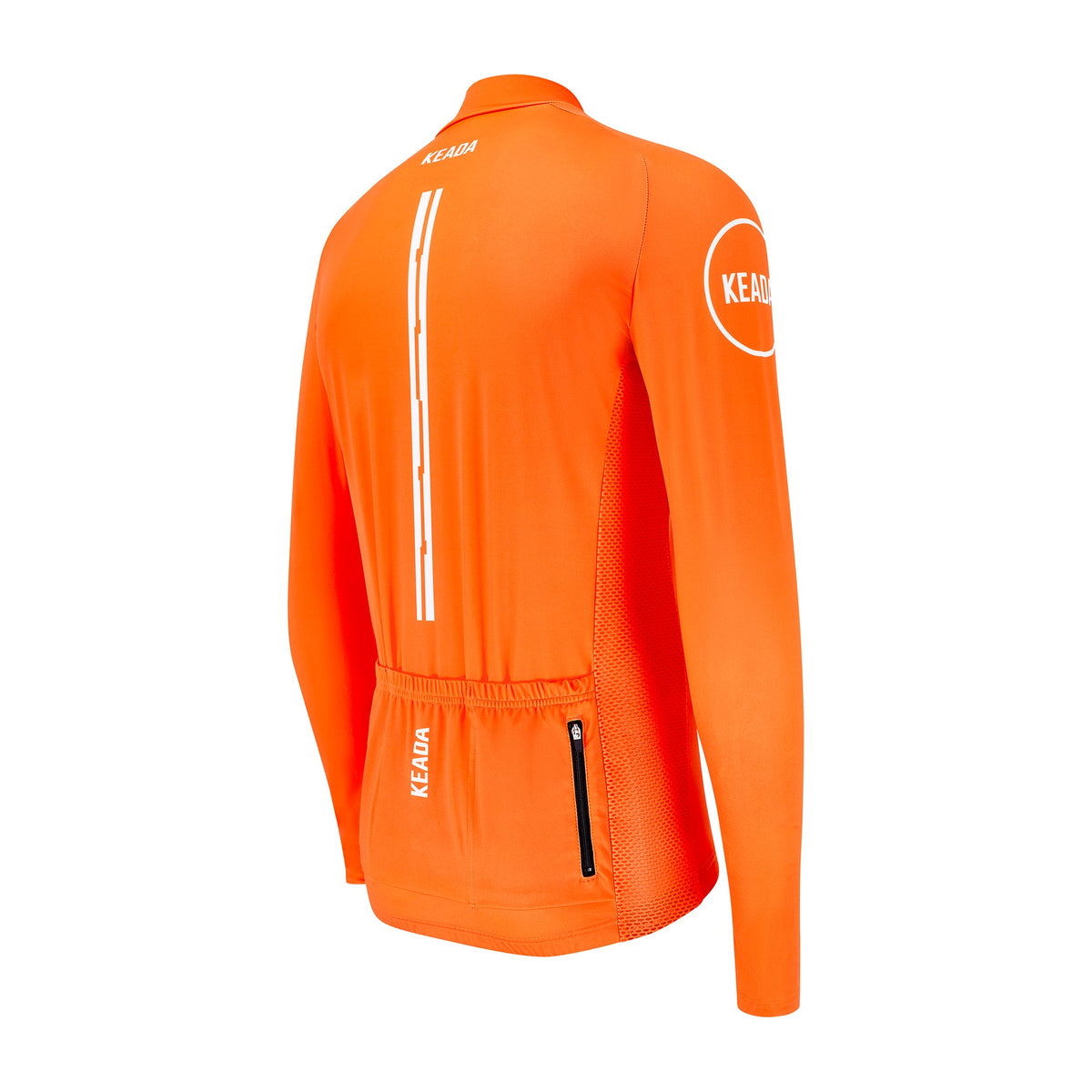 Keada Women's Essential Long Sleeved Cycling Jersey - Orange