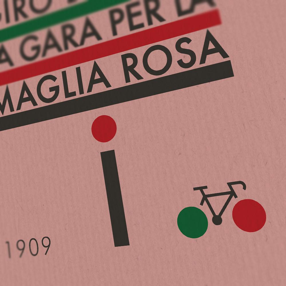 Giro d'Italia Futurismo Retro Cycling Poster Posters The Northern Line 