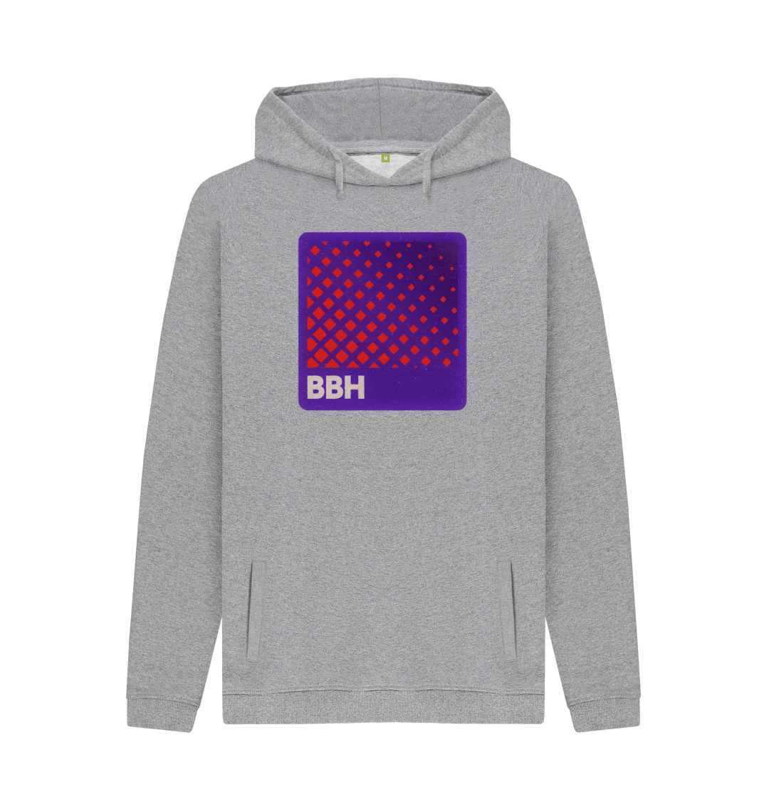 Light Heather Printed Hoody Front
