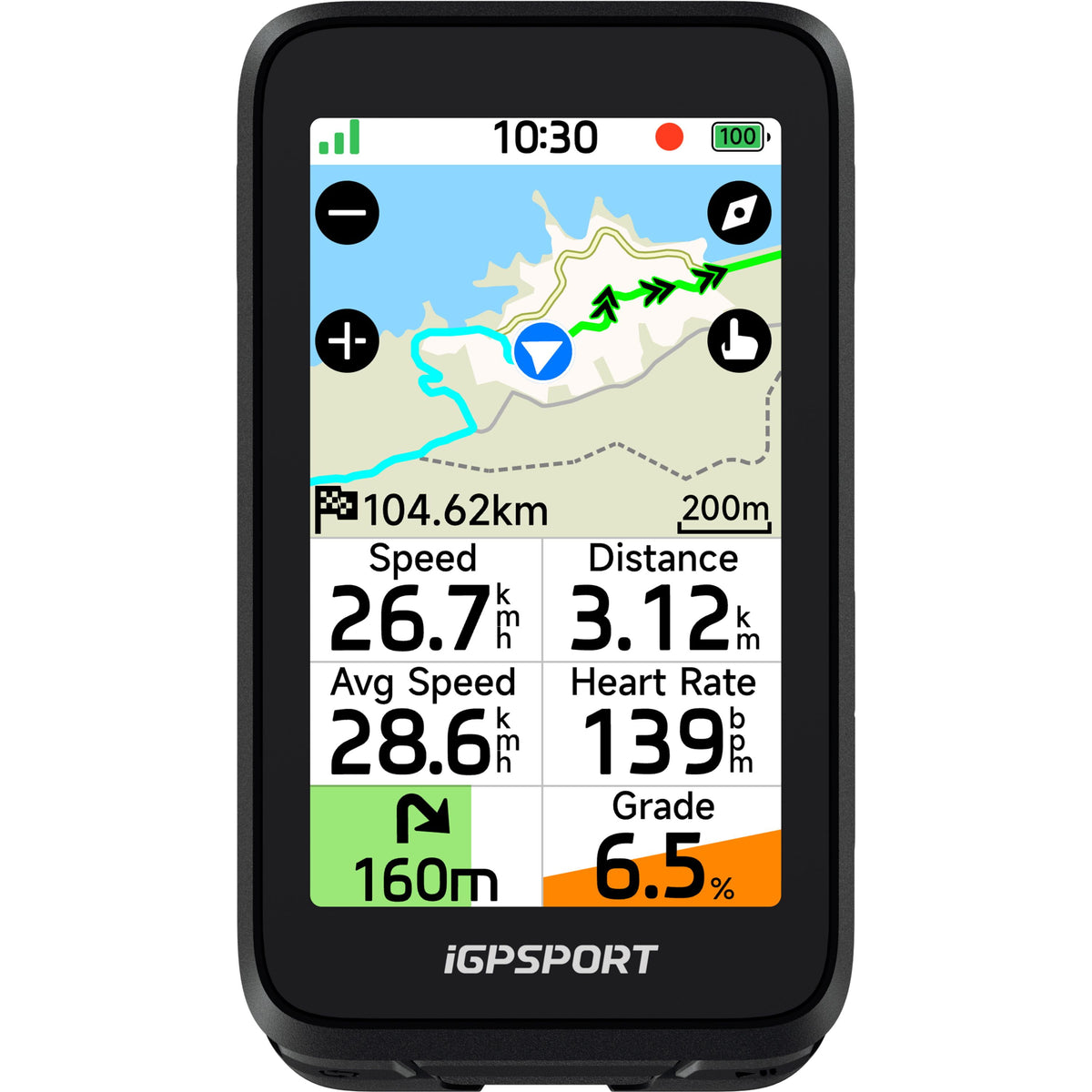 IGPSPORT GPS Cycling Computer BiNavi Air