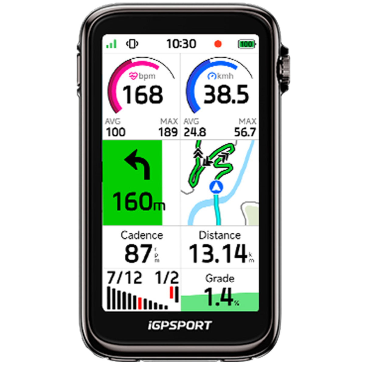 IGPSPORT GPS Cycling Computer BiNavi Ultra