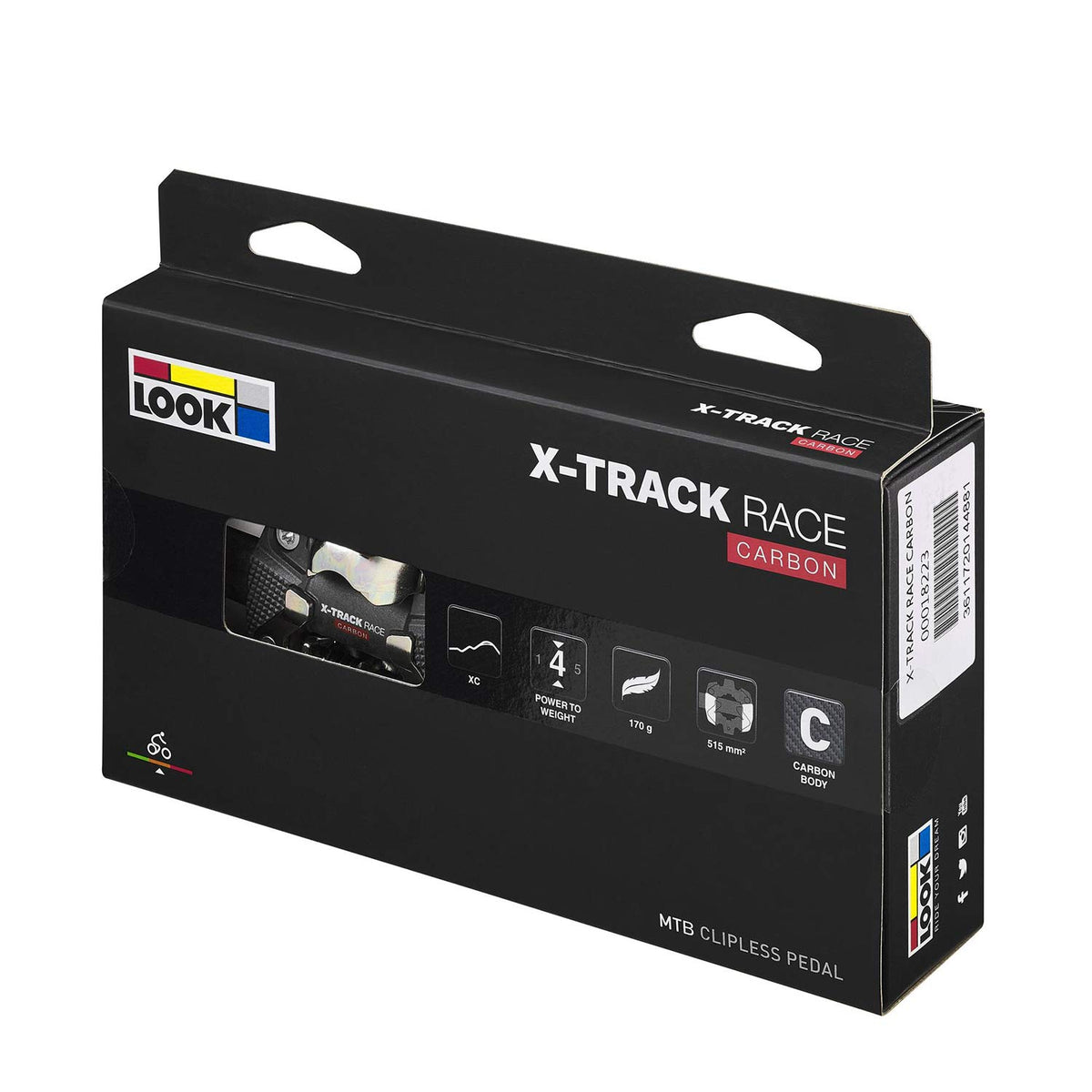 LOOK X-Track Race Carbon MTB Pedals