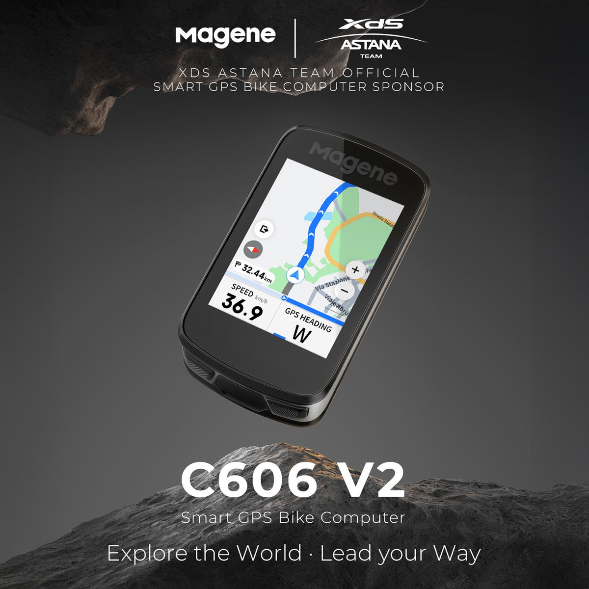 Magene C606 V2 Smart GPS Bike Computer