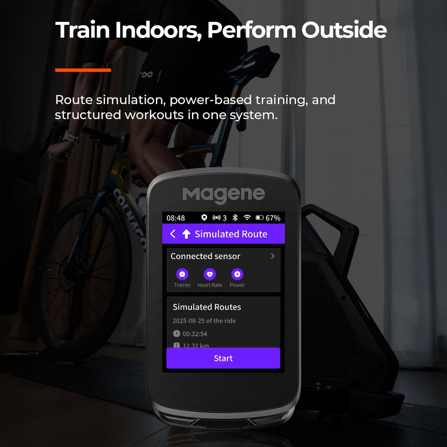 Magene C606 V2 Smart GPS Bike Computer