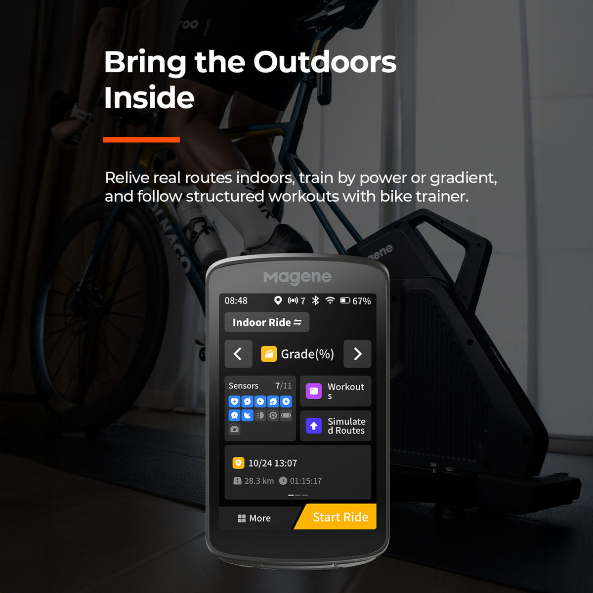 Magene C706 Smart GPS Bike Computer