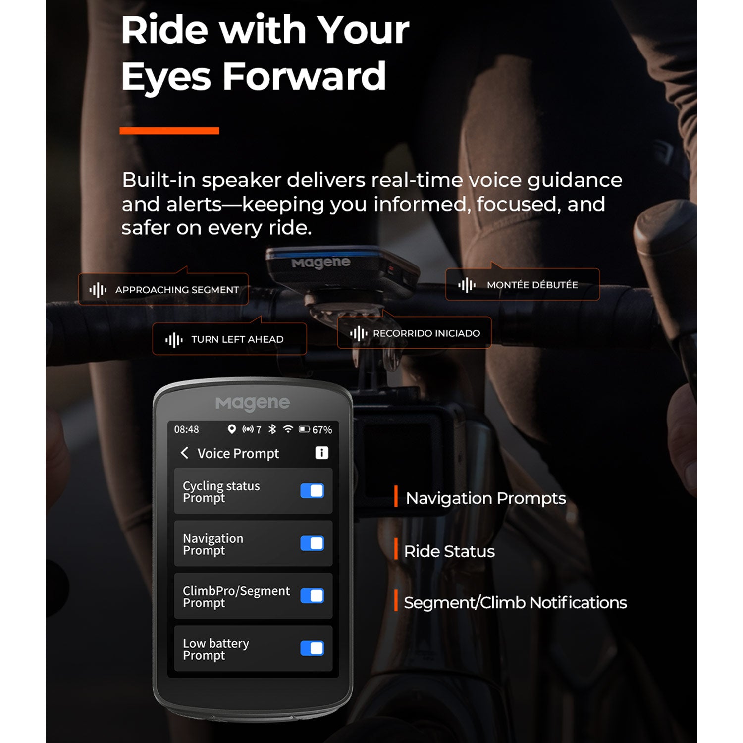 Magene C706 Smart GPS Bike Computer