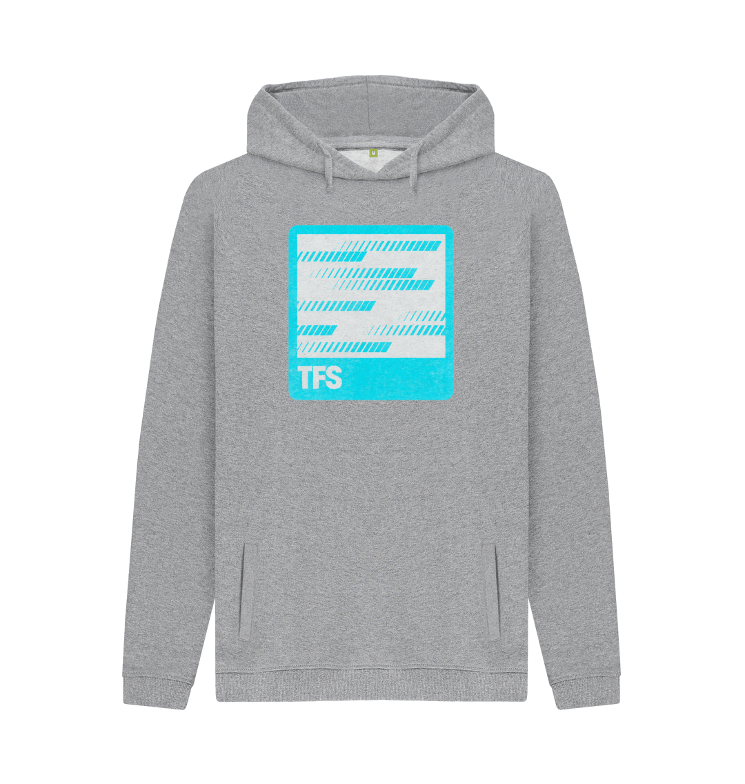 Light Heather Printed Hoody Front