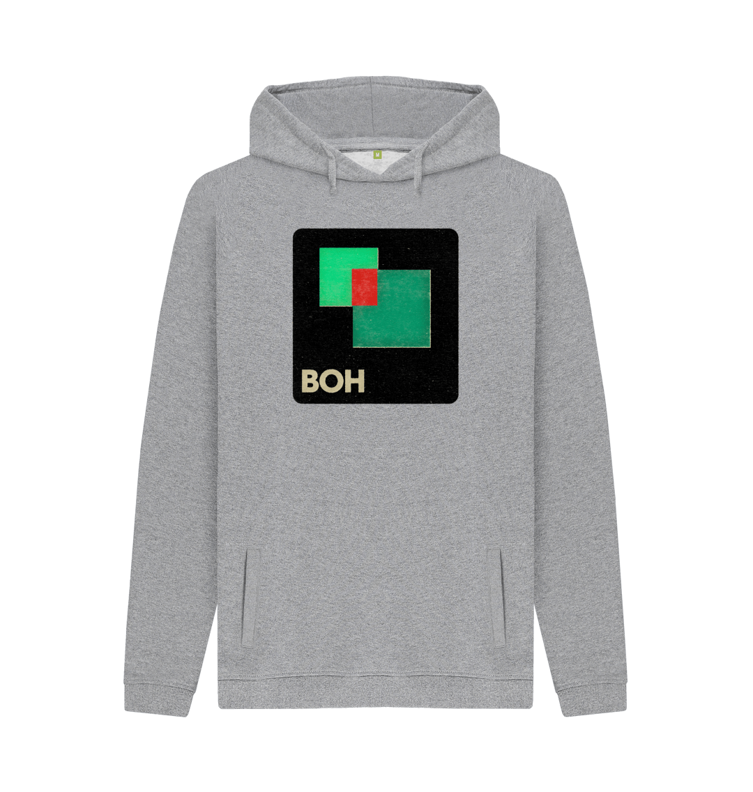 Light Heather Printed Hoody Front