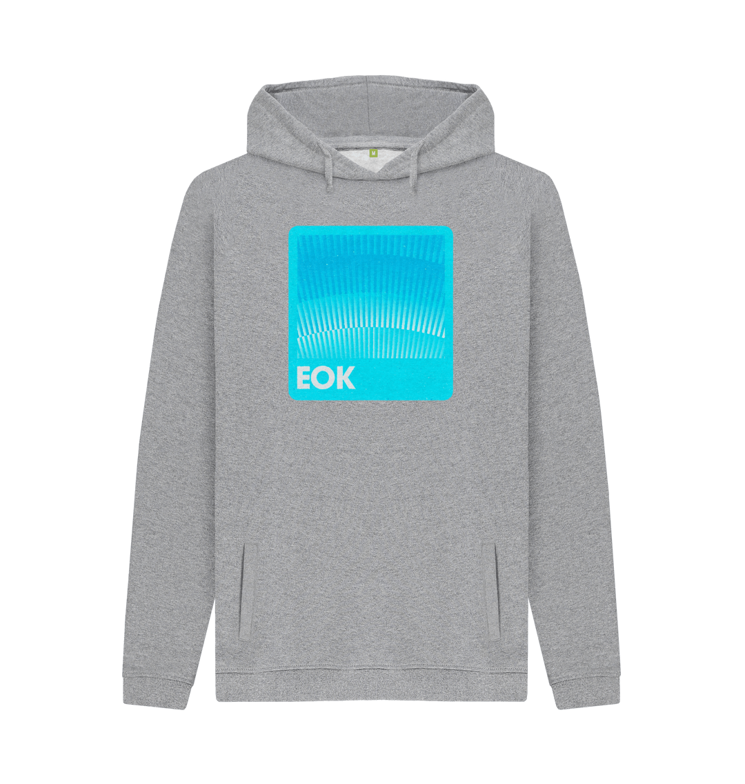 Light Heather Printed Hoody Front