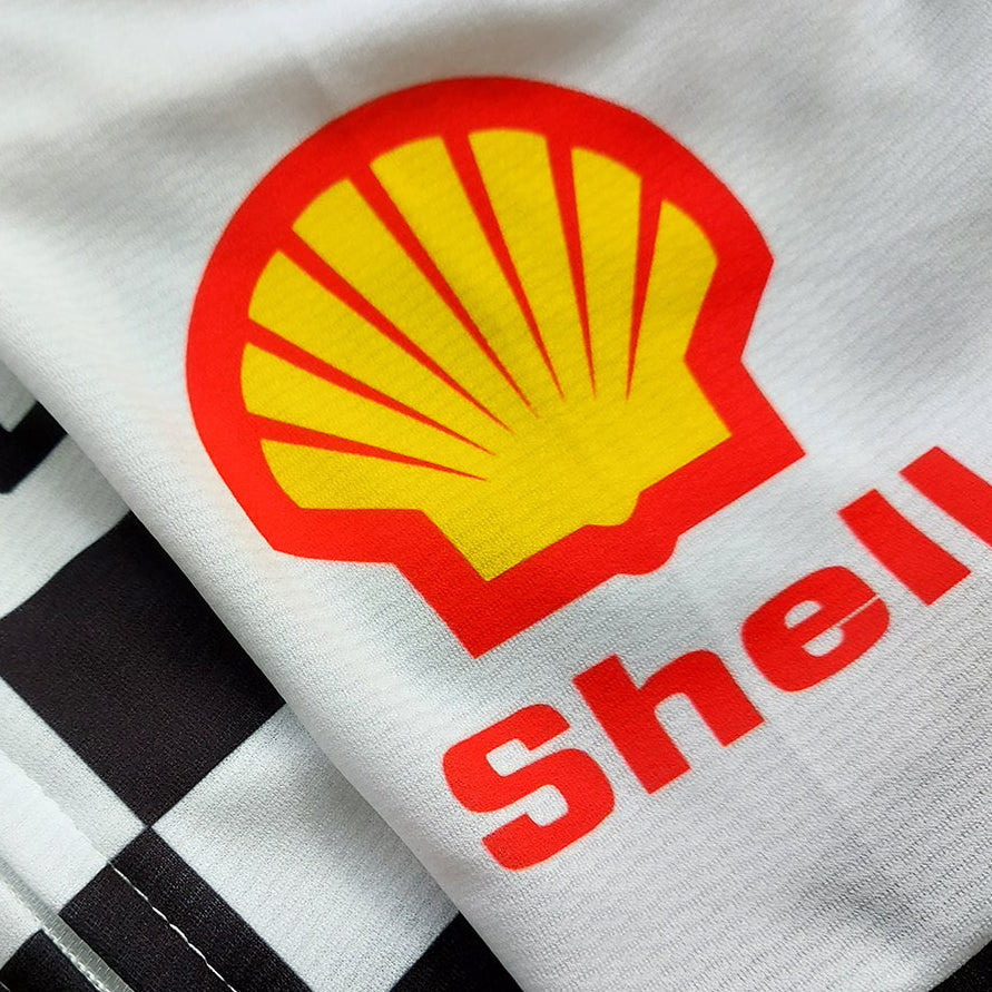 Peugeot Shell White Retro Long Sleeve Jersey