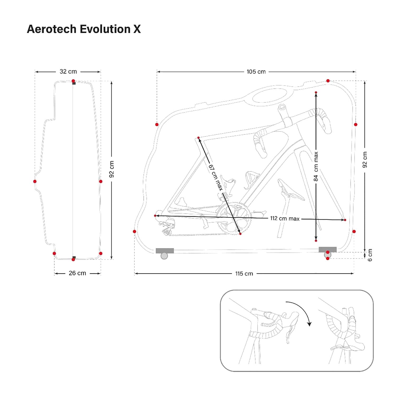 Scicon Aerotech Evolution X TSA Bike Travel Case