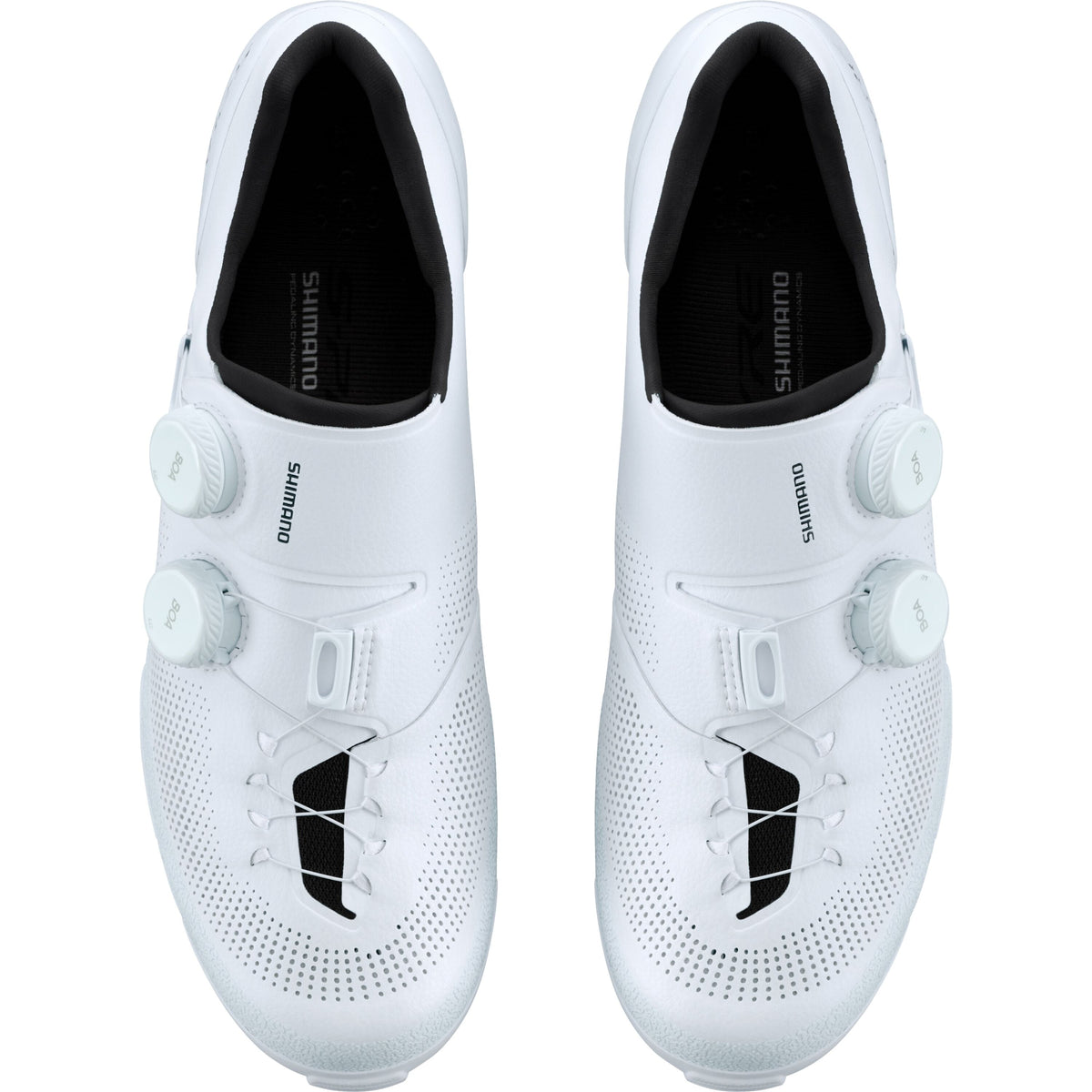 Shimano White S-PHYRE RX9 (RX910) Gravel Shoes