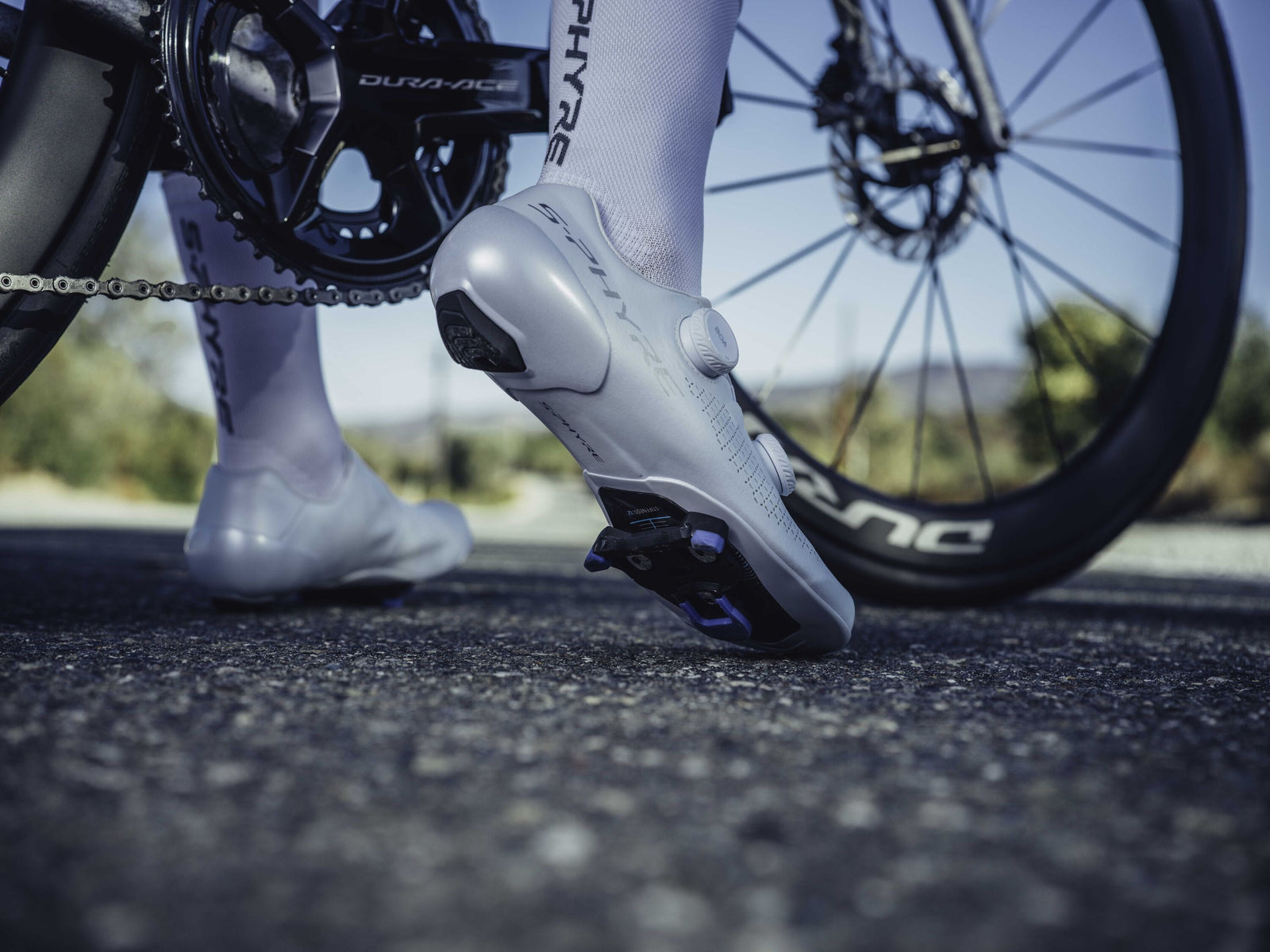 Shimano White S-PHYRE RC9 (RC910) Shoes 2027