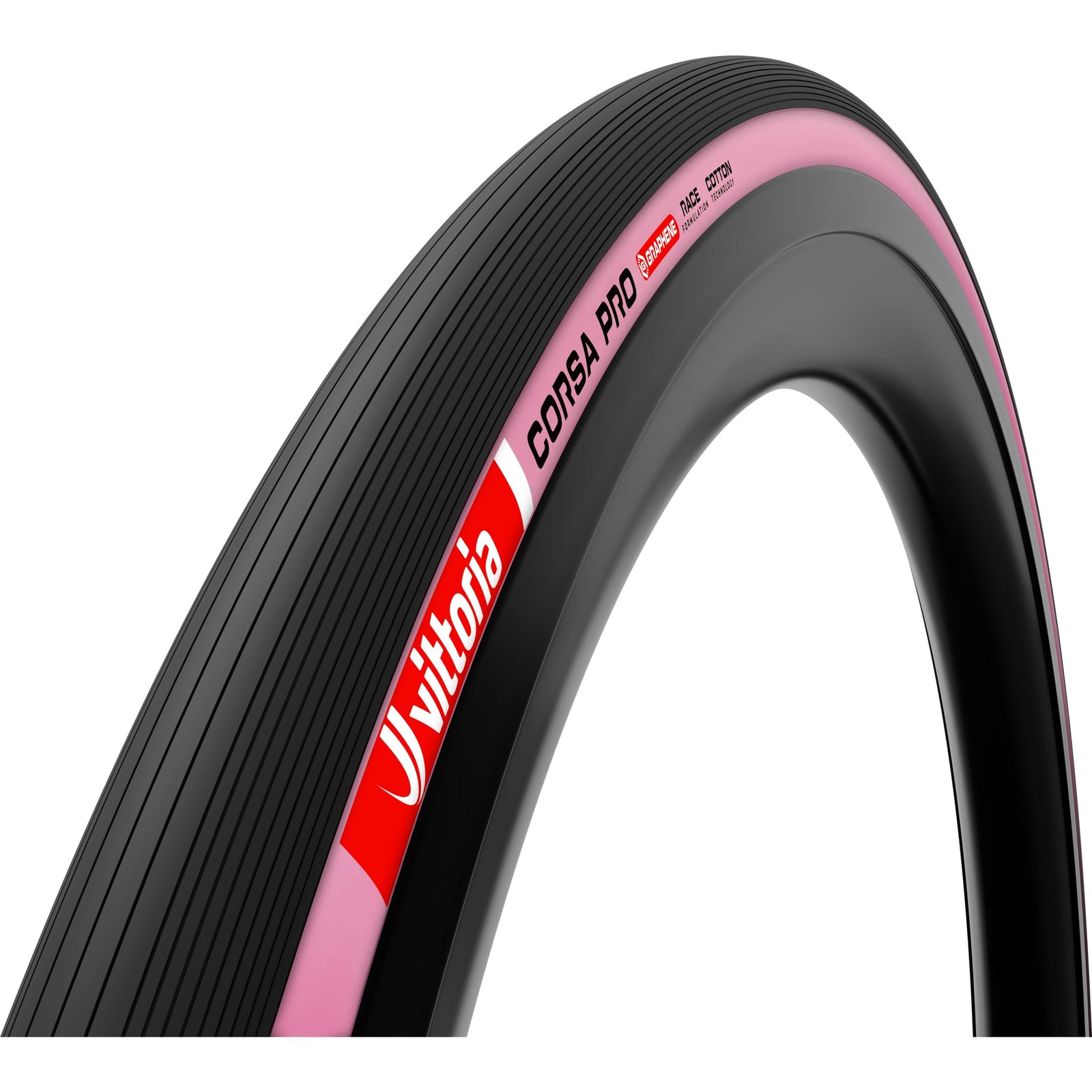 Vittoria Corsa Pro 700x30c Fold TLR Pink Giro LTD G2.0