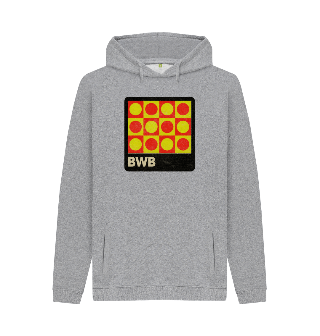 Light Heather Printed Hoody Front