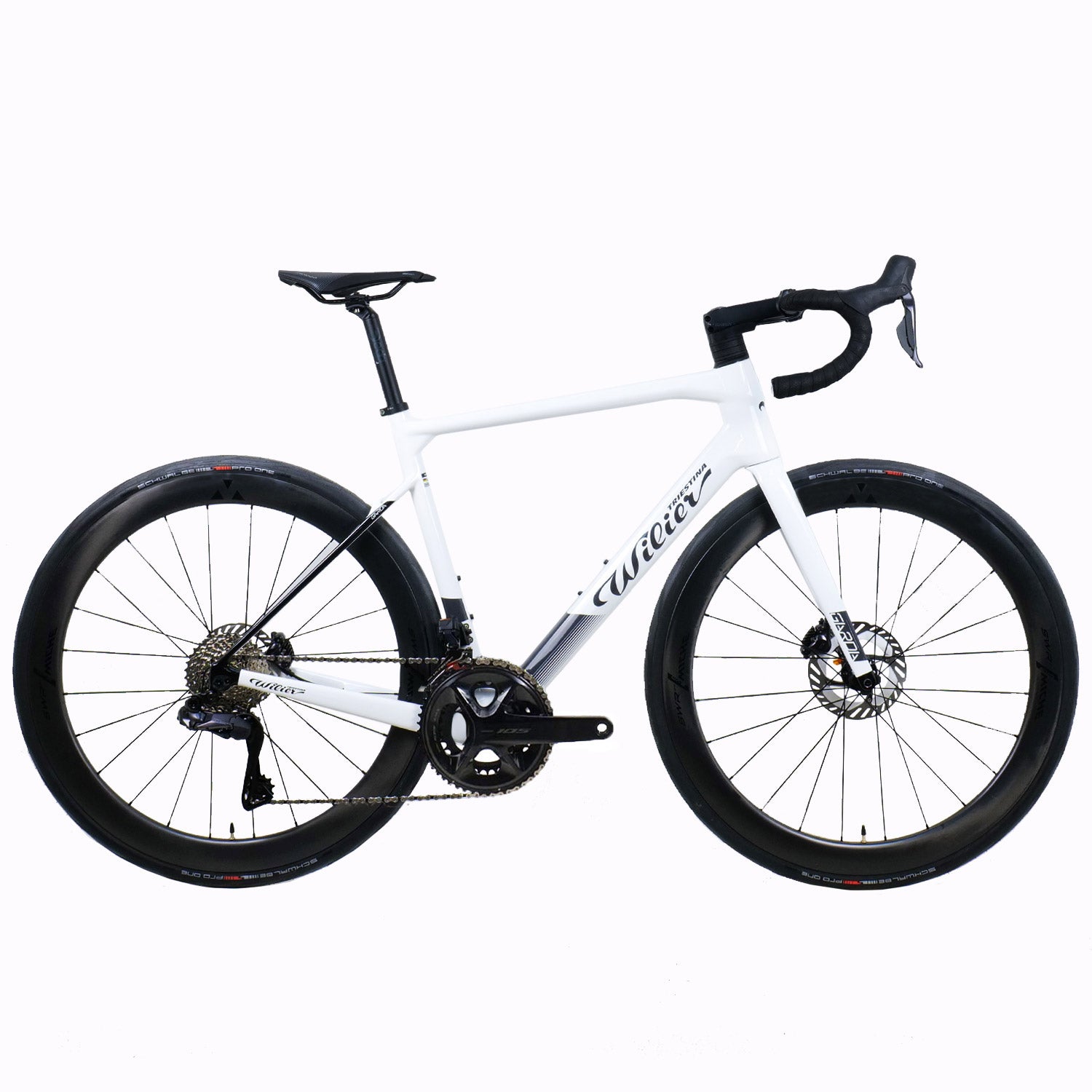 Wilier Garda 105 Di2 White/Black Bike