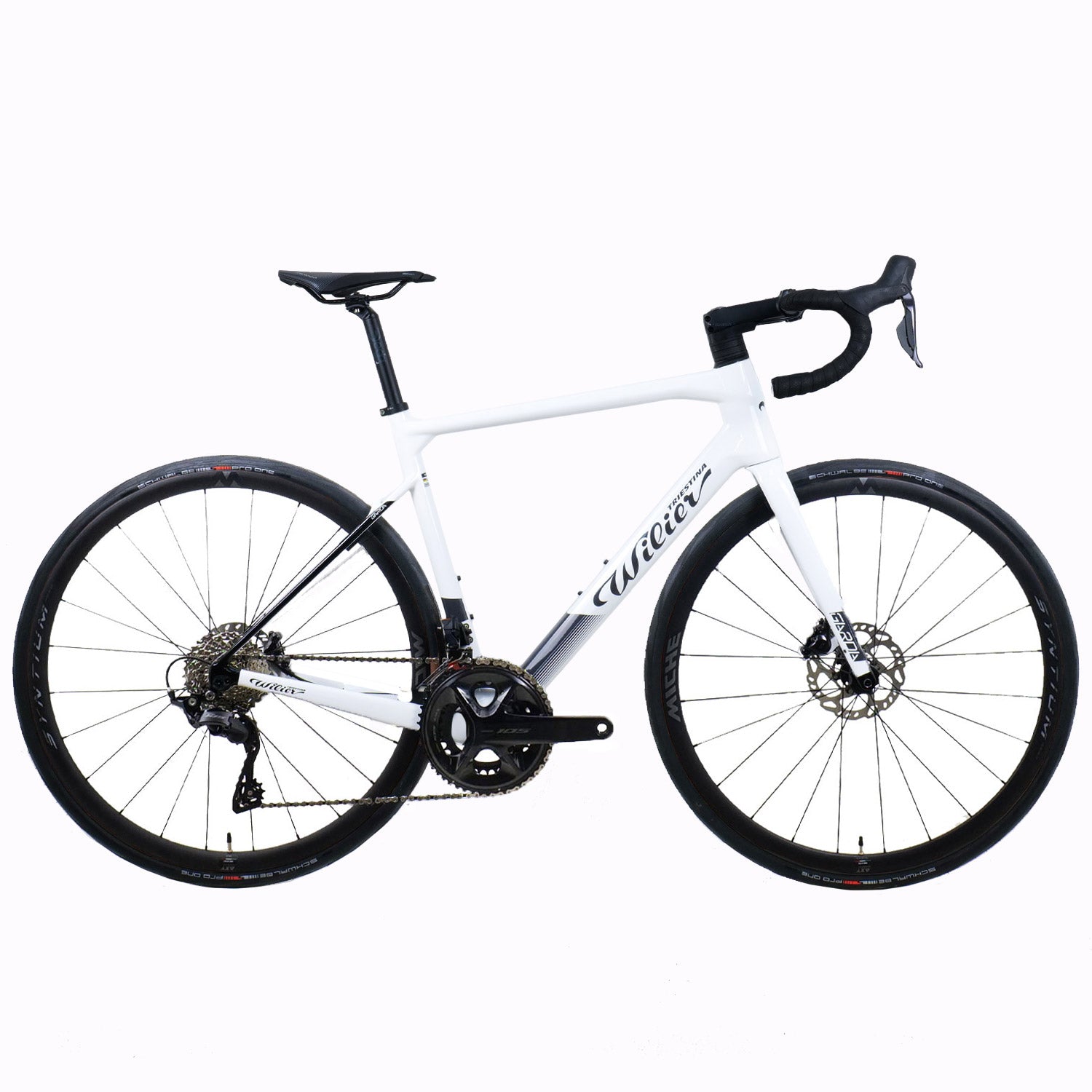 Wilier Garda 105 Di2 Syntium White/Black Bike