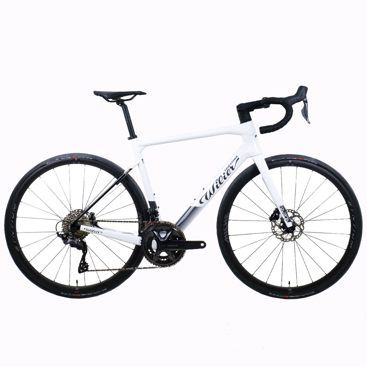 Wilier Garda 105 12x Syntium White/Black Bike