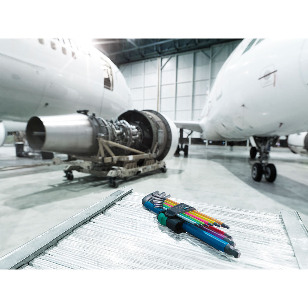 Wera 950/9 Hex-Plus L-key Set BlackLaser