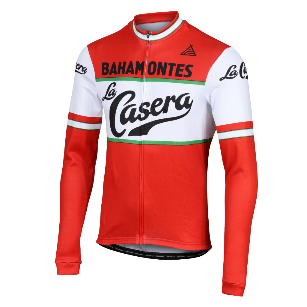 La Casera-Bahamontes Retro Long Sleeve Jersey