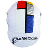 Front View of the La Vie Claire White Cap