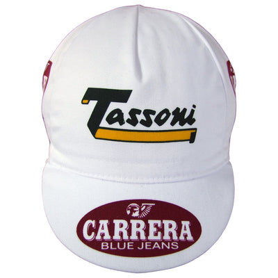 Tassoni Logo on the Front of the Cap